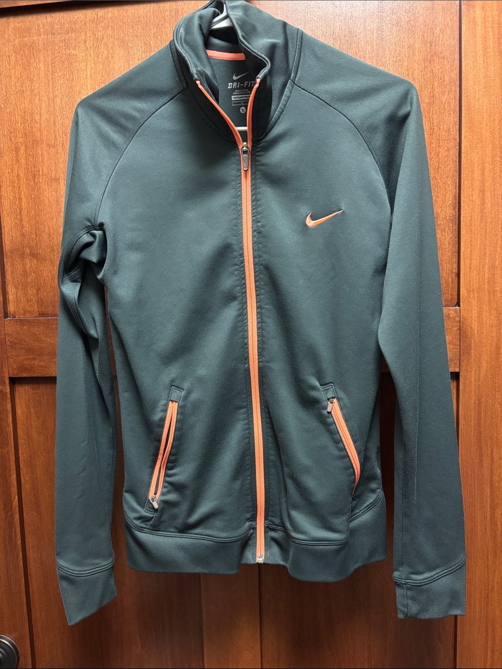 Nike Dri-Fit Performance Jacket with Orange Trim